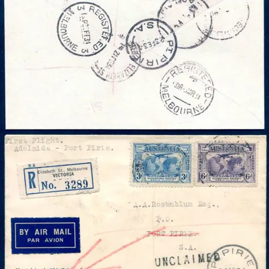 1934 (23rd Feb) Adelaide to Port Pirie as above ...