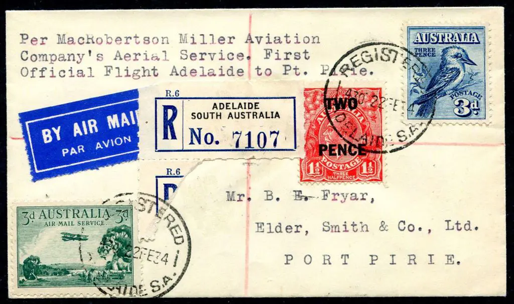 1934 (23rd Feb) Adelaide to Port Pirie ... Image 1++
