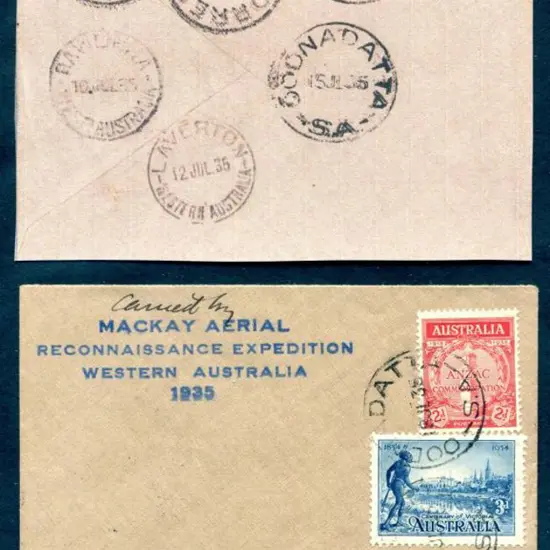 1935 (18th July) Oodnadatta to Sydney on 3rd ...