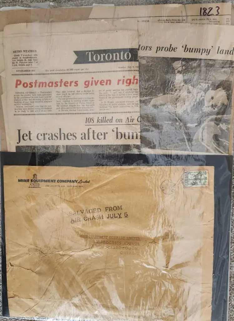 Canada 1970 (5th July) Air Canada Flight 621 was a ... Image 1++