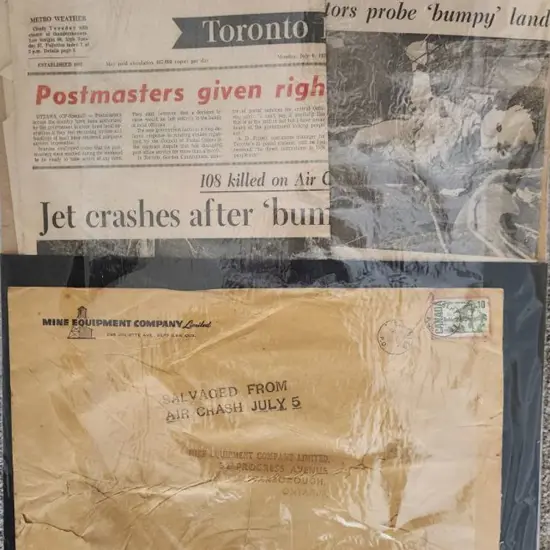 Canada 1970 (5th July) Air Canada Flight 621 was a ...