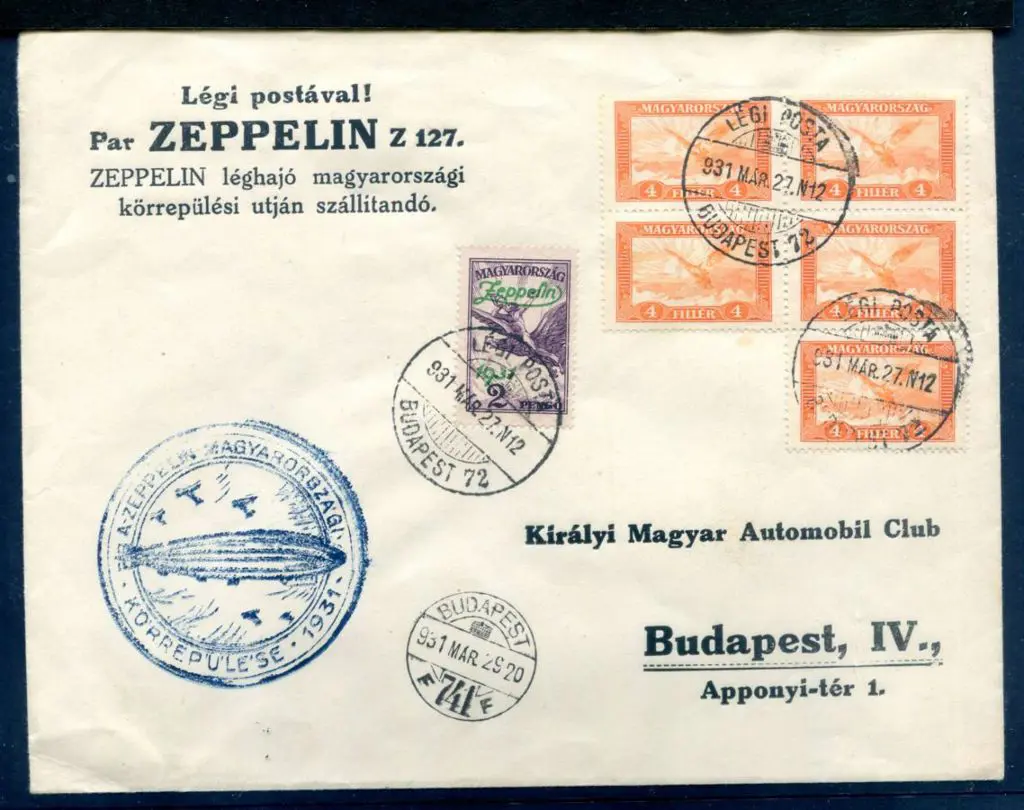 1931 (28th Mar) as above but 4f Air x5 in lieu of ... Image 1++