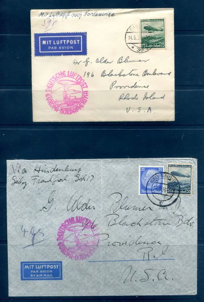 1932 (21st Oct) Netherlands to Brazil cover with ... Image 1++
