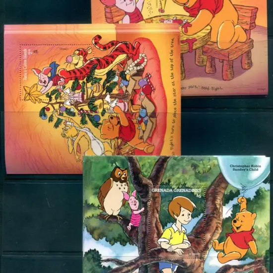 Disney Winnie the Pooh Turks & Caicos $2 ...