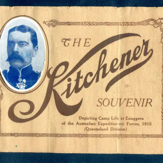 WWI 1915 "The Kitchener Souvenir Depicting Camp ...