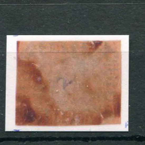 1854 4d pale blue with 4 margins & original ...
