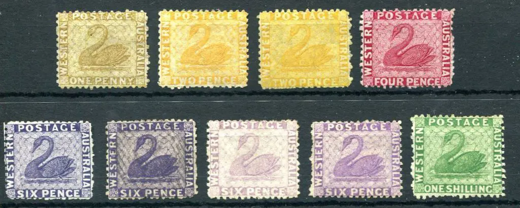 1864 1d bistre MNG (SG 52), 2d chrome-yellow MLH ... Image 1++