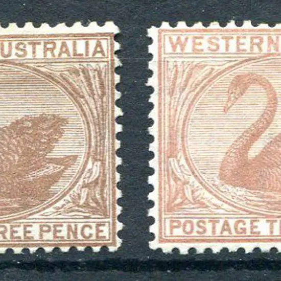 1871/73 3d pale brown & 3d cinnamon, wmk Crown/CC ...