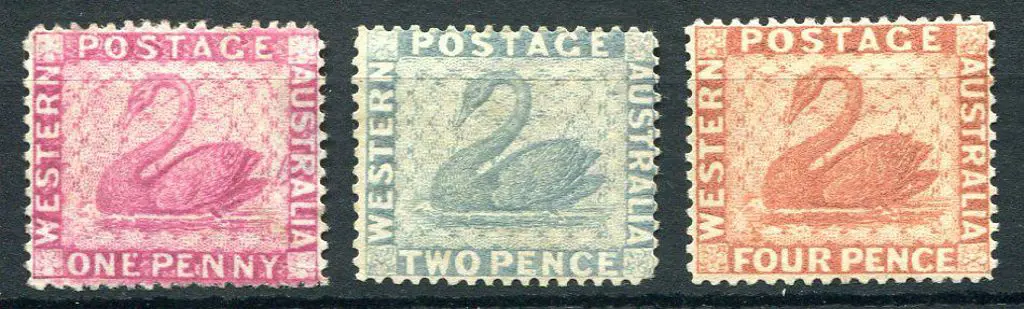 1888 1d, 2d & 4d, CR/CA wmk, perf.14 set of 3. MNG ... Image 1++