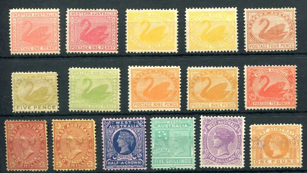1902/11 ½d to £1 simplified V Over Crown wmk perf ... Image 1++