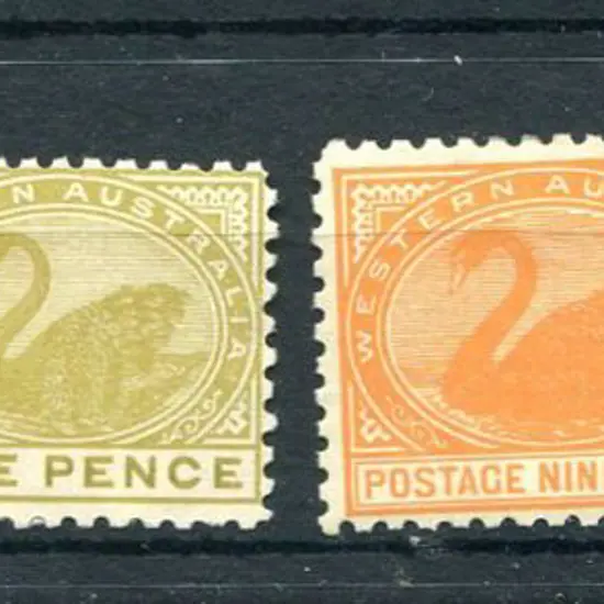 1902/11 2d yellow F/U (SG 130), 5d bistre MNG (SG ...