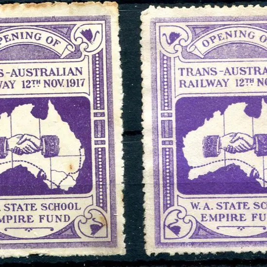 1917 (12th Nov) Opening of Trans-Australian ...