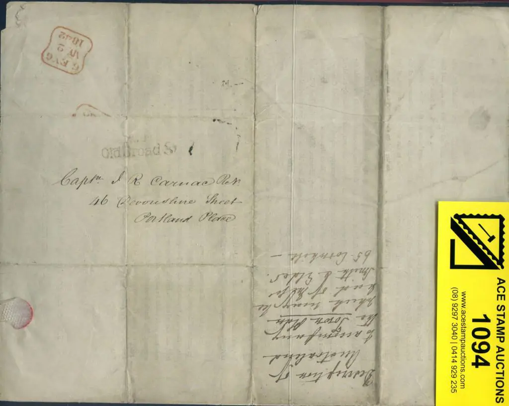 1842 (2nd May) "Description Of Australind, Western ... Image 1++