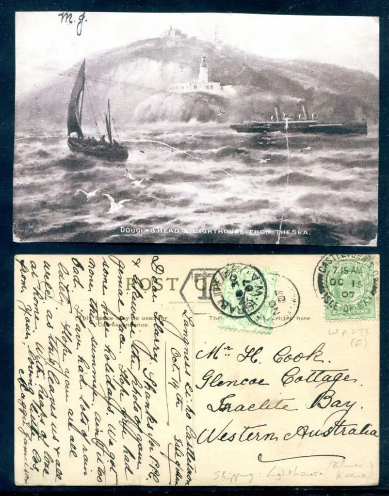 1907 (15th Oct) Inwards, underpaid, Taxed b&w ... Image 1++