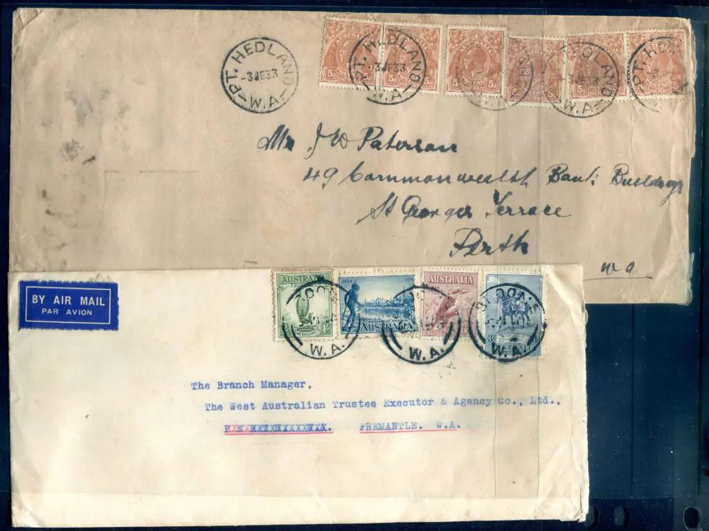 1933 (3rd June) Port Hedland - Perth commercial ... Image 1++