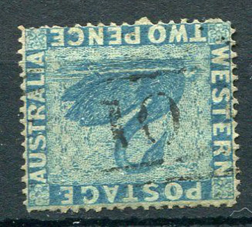 Number 10 on 1861 2d blue with clean cut perfs. ... Image 1++