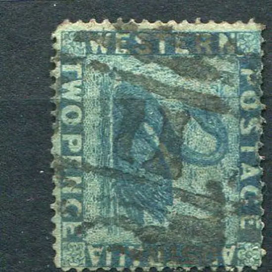 Number 11 on 1861 2d blue clean cut perf. 14-16. ...