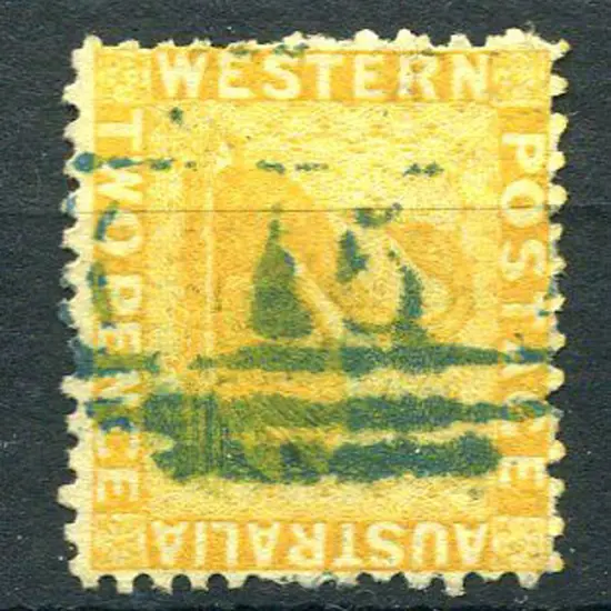 Number 15 on 1865 2d chrome-yellow, wmk CR/CC, ...