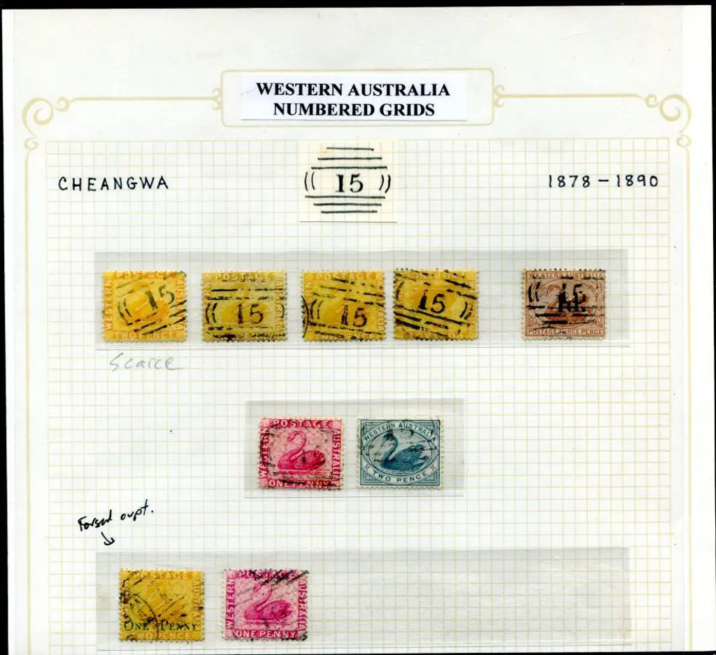 Number 15 on 4 stamps. Wmk CR/CC Perf.14 3d ... Image 1++