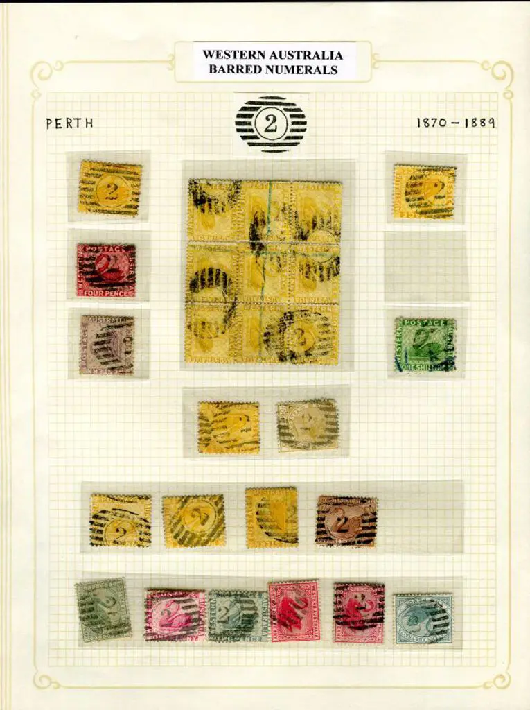 Number 2 Selection on an album page incl block of ... Image 1++