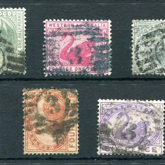 Number 3 on 1d x 2 different & 6d violet, wmk ...
