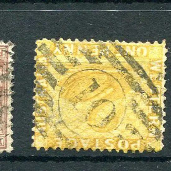 Number 10 on 3d brown, CR/CC wmk (SG 63) plus 2 ...