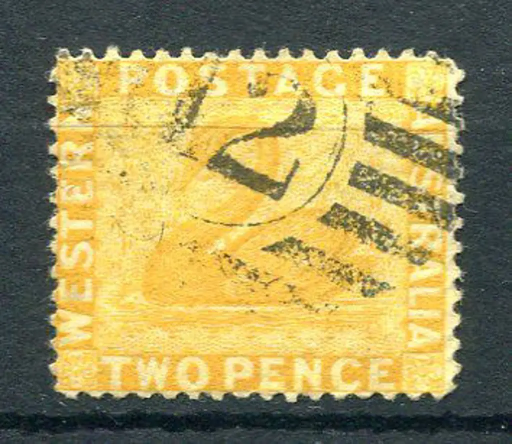 Number 12 on 2d chrome-yellow, CR/CA wmk, perf.14 ... Image 1++