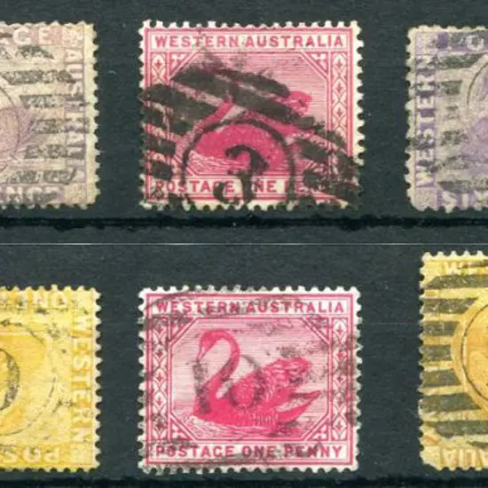 Numbers 1-4 & 8-12 complete set of 8 with defaced ...