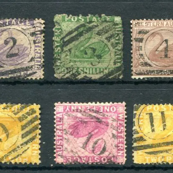 Numbers 1-4 & 8-12 with defaced WWII numeral ...