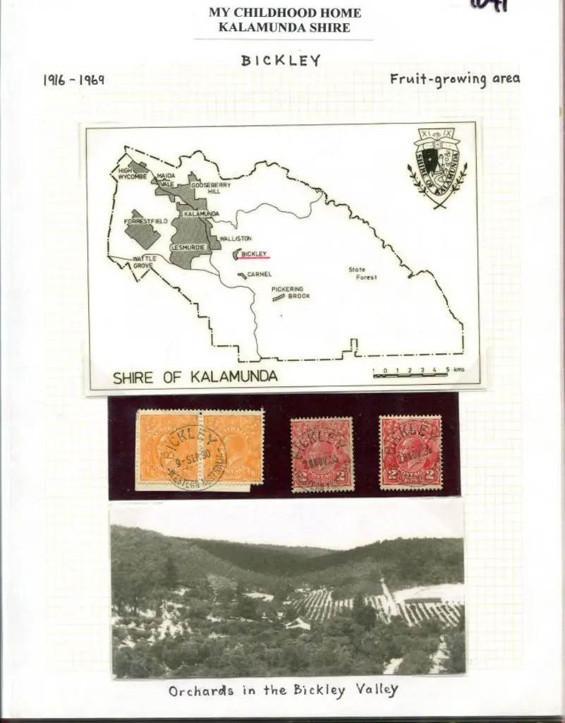 Bickley A25 Range of examples on 10 album sheets ... Image 1++