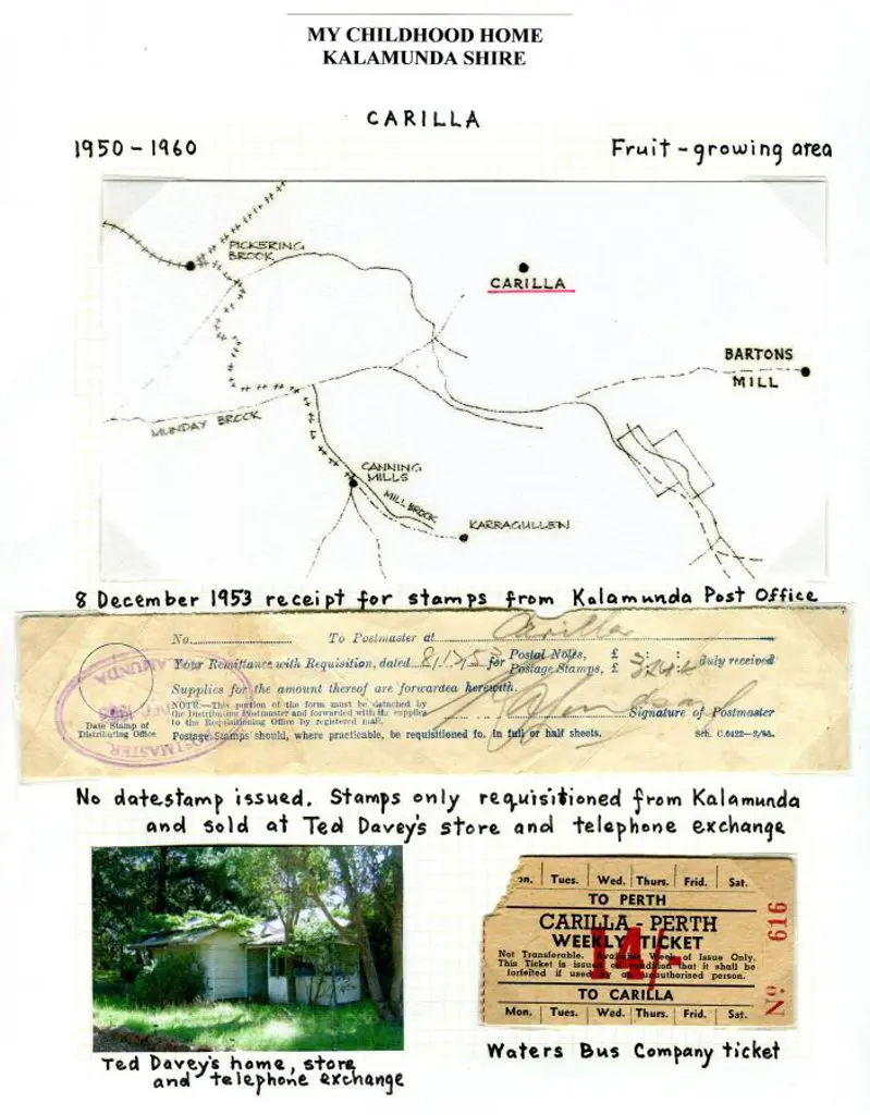Carilla No postmarker was issued but this display ... Image 1++