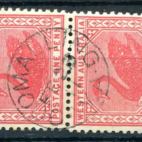 Goomalling 3b Light bullseye strike on 1d rose-red ...