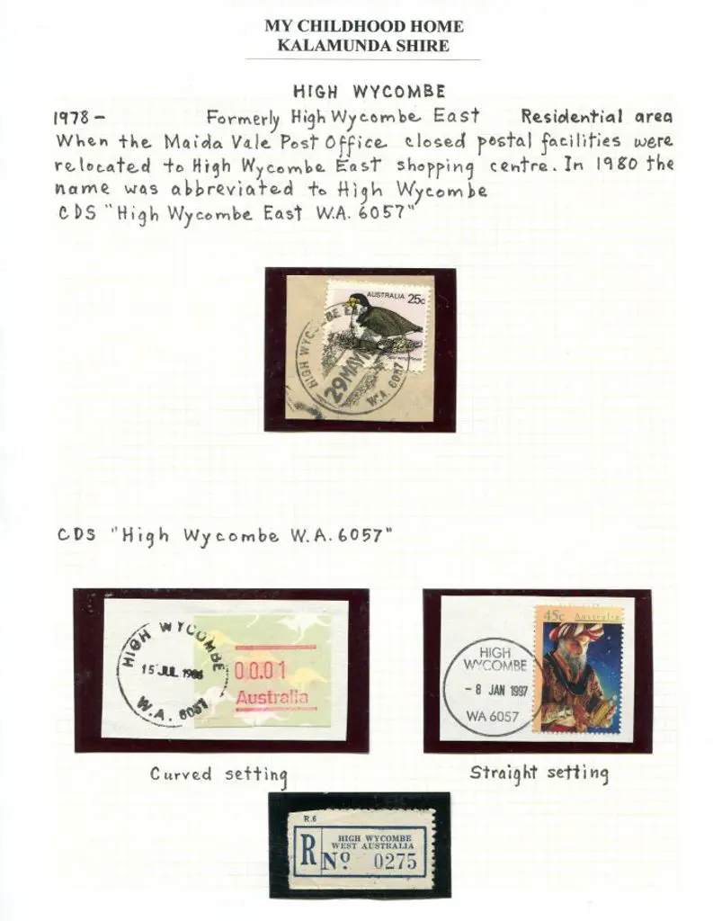 High Wycombe East 1979 complete strike dated 29 ... Image 1++
