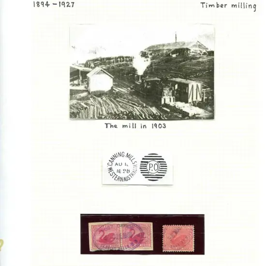 Post Office Canning Mills OA fine & almost ...