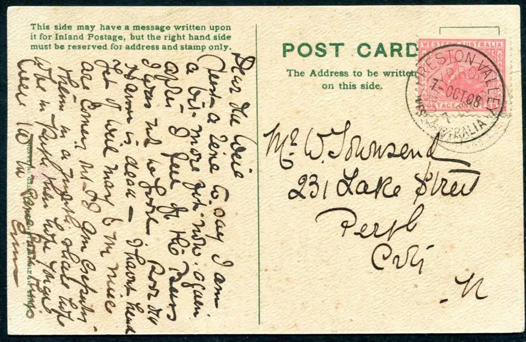 Preston Valley D27 on humorous colour Postcard ... Image 1++