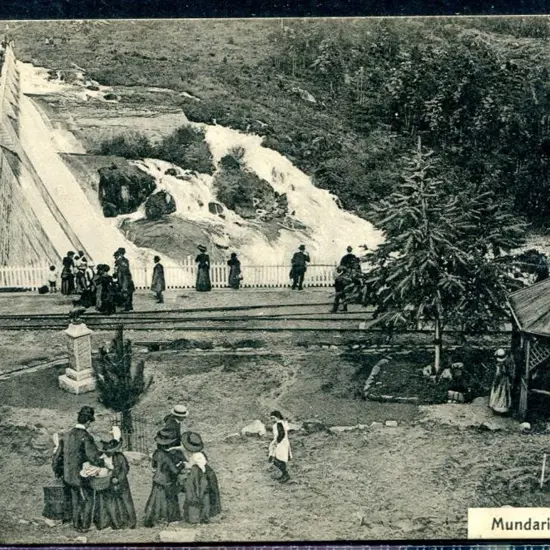 "Mundaring Weir, W.A." b&w "Made Expressly For ...
