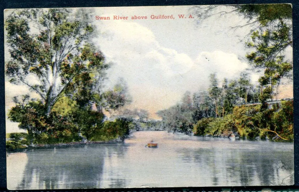 "Swan River above Guildford, W.A." Mayrhofer & Co ... Image 1++