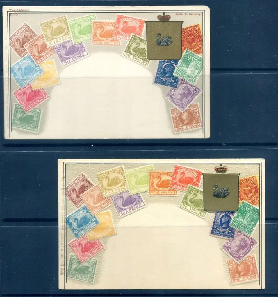 "West-Australien No.47" Stamp Border design ... Image 1++