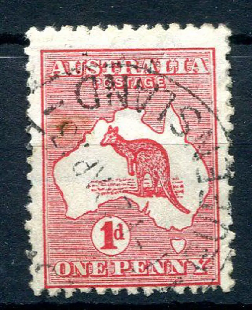 1d rose-red Die II, sideways wmk with crown ... Image 1++