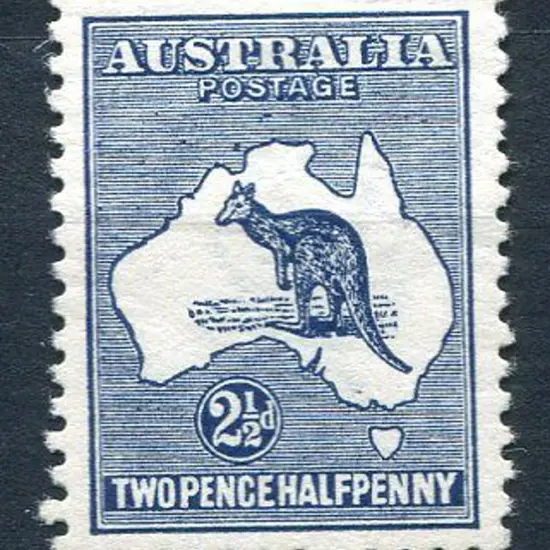 2½d indigo. MVLH & well centred. SG 4, ACSC 9, ...