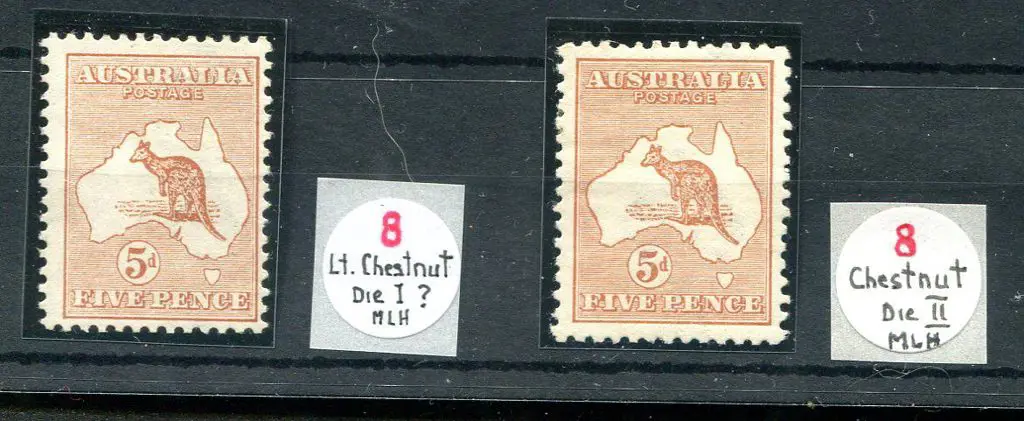 5d pale chestnut & deeper shade, the former ... Image 1++