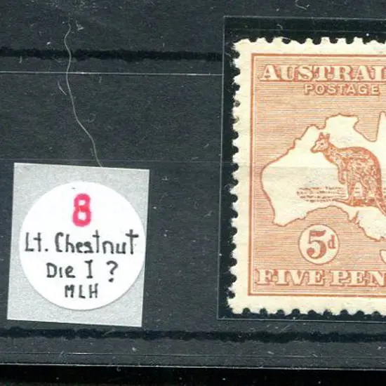 5d pale chestnut & deeper shade, the former ...