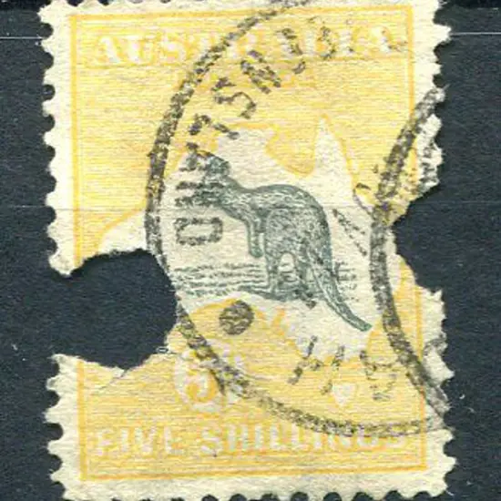 5/- grey & chrome with 2 telegraph pictures ...