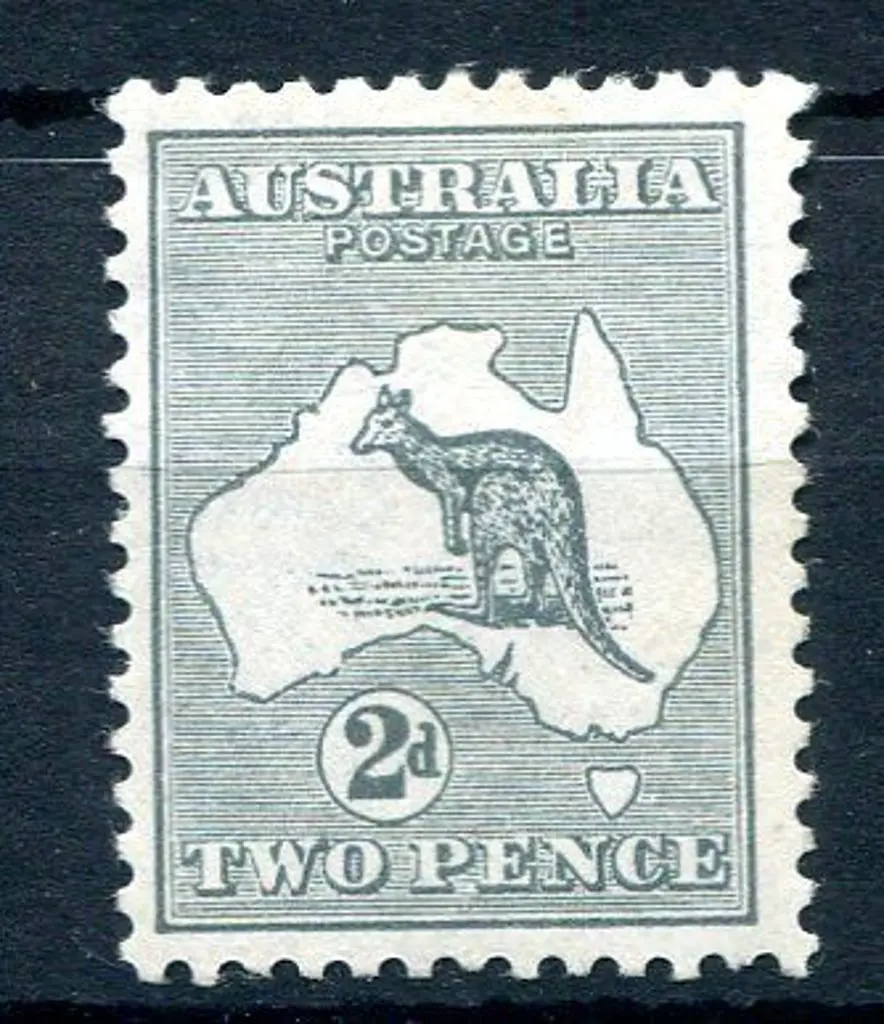 2d grey. Fresh MLH & well centred. ACSC 6A, Cat. ... Image 1++