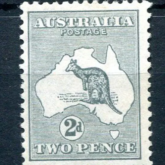 2d grey. Fresh MLH & well centred. ACSC 6A, Cat. ...