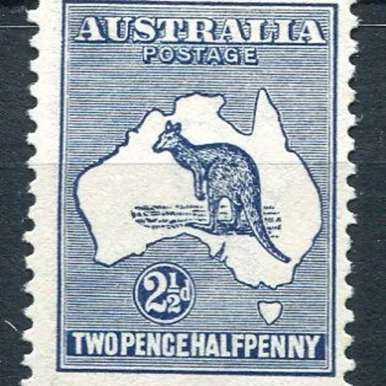 2½d bluish indigo. MLH with reasonable centering. ...