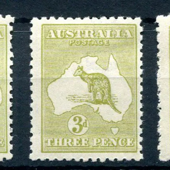 3d pale olive green Die I (ACSC 13I), 3d olive ...