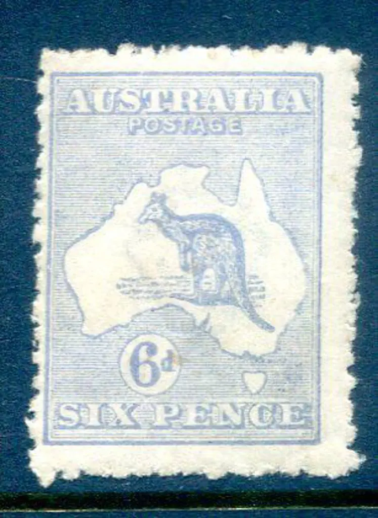 6d pale ultramarine Die IIB. MH, centred left with ... Image 1++