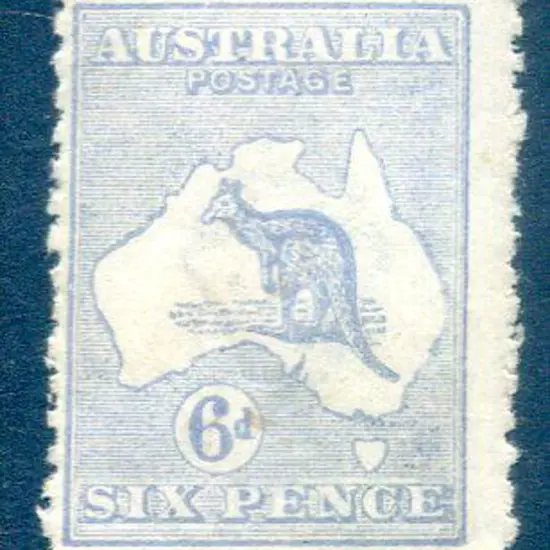 6d pale ultramarine Die IIB. MH, centred left with ...