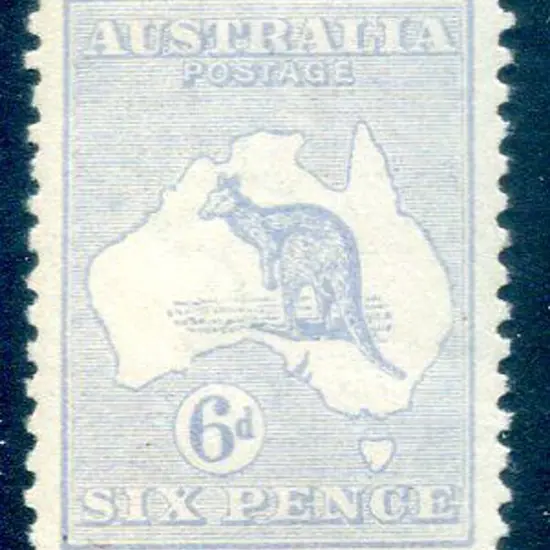 6d violet-blue Die IIB. MVLH well centred with ...